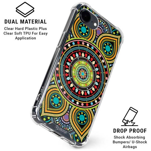 Sacred Wheel Colored iPhone 16e Clear Case