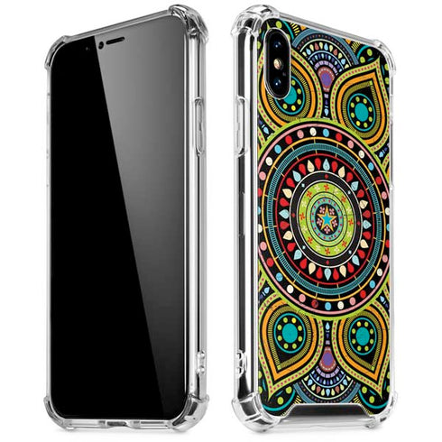 Sacred Wheel Colored iPhone X/XS Clear Case