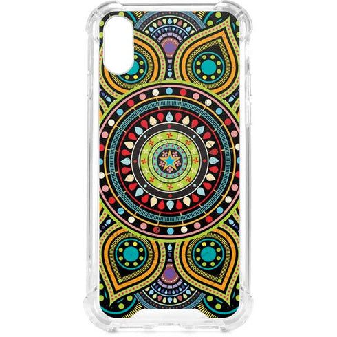 Sacred Wheel Colored iPhone XS Clear Case