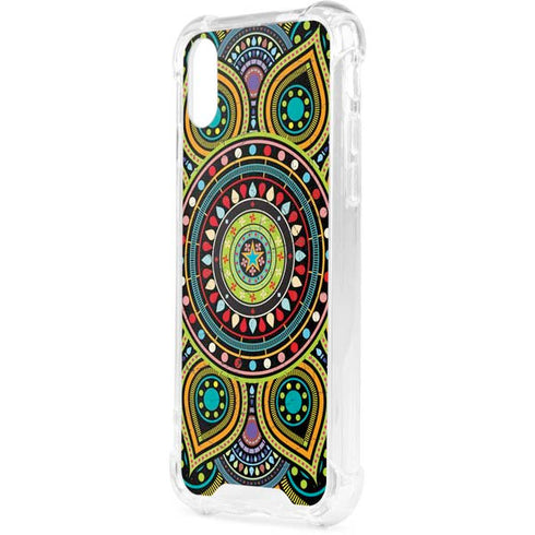 Sacred Wheel Colored iPhone XS Clear Case