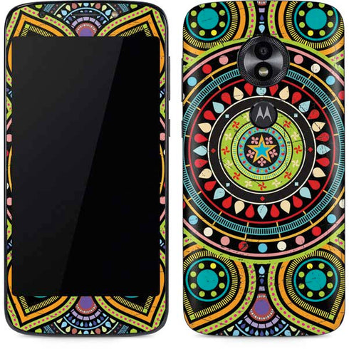 Sacred Wheel Colored Moto E5 Play Skin