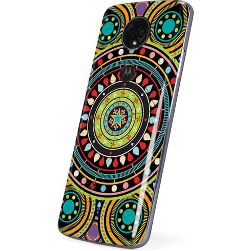 Sacred Wheel Colored Moto E5 Plus Skin