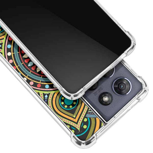 Sacred Wheel Colored Moto G 5G (2025) Clear Case