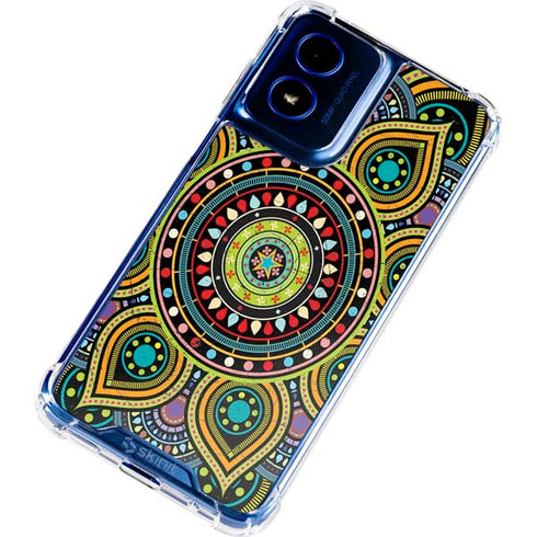 Sacred Wheel Colored Moto G 5G (2024) Clear Case