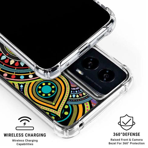 Sacred Wheel Colored Moto G Power 5G (2024) Clear Case