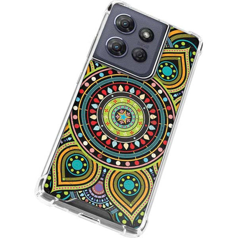 Sacred Wheel Colored Moto G Power 5G (2025) Clear Case