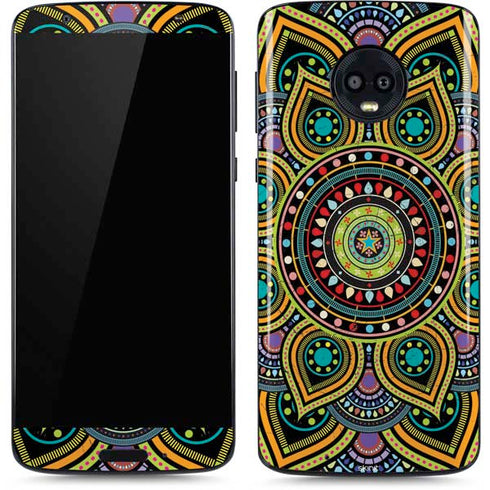 Sacred Wheel Colored Moto G6 Skin