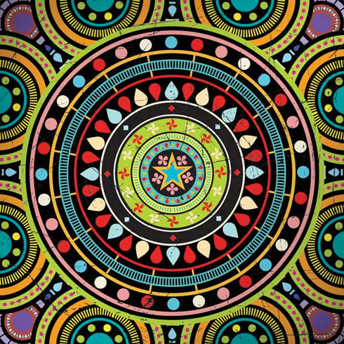 Sacred Wheel Colored Moto G6 Skin