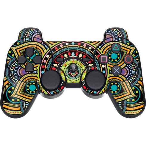 Sacred Wheel Colored PS3 Dual Shock wireless controller Skin
