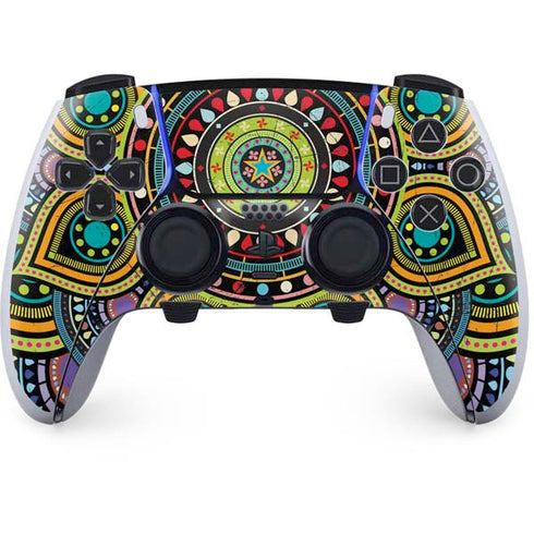 Sacred Wheel Colored PS5 DualSense Edge Pro Controller Skin