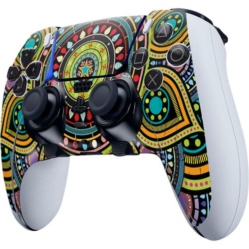 Sacred Wheel Colored PS5 DualSense Edge Pro Controller Skin