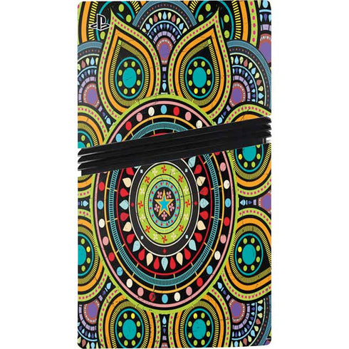 Sacred Wheel Colored PS5 Pro Disk Bundle Skin