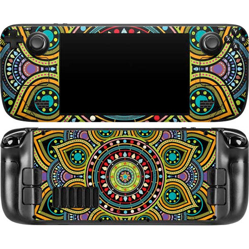 Sacred Wheel Colored Steam Deck Handheld Gaming Computer OLED Skin