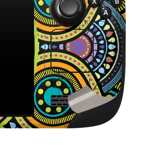 Sacred Wheel Colored Steam Deck Handheld Gaming Computer Skin