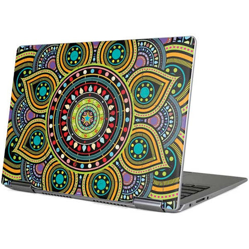 Sacred Wheel Colored Yoga 710 14in Skin