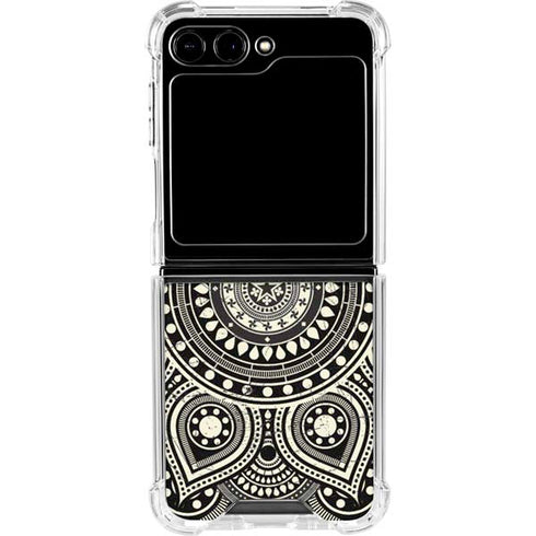 Sacred Wheel Galaxy Z Flip6 Clear Case