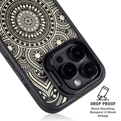 Sacred Wheel iPhone 14 Pro Max Kickstand Case