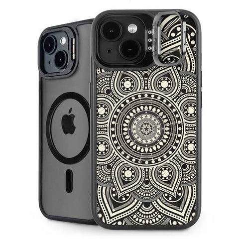 Sacred Wheel iPhone 15 Kickstand Case