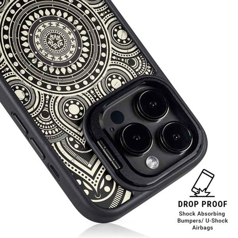 Sacred Wheel iPhone 15 Pro Max Kickstand Case