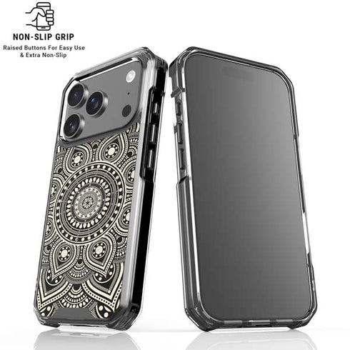 Sacred Wheel iPhone 18 Pro Clear Case