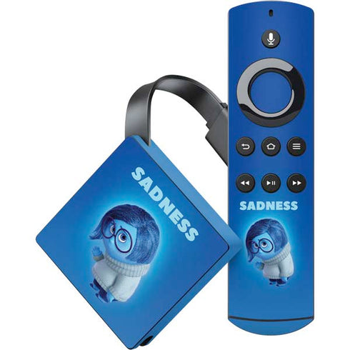 Disney Inside Out Sadness Portrait Amazon Fire TV Skin