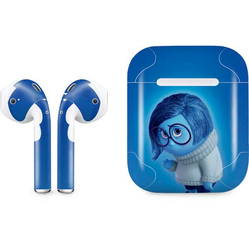 Disney Inside Out Sadness Portrait Apple AirPods Skin