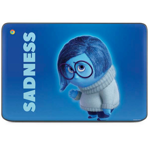 Disney Inside Out Sadness Portrait HP Chromebook Skin