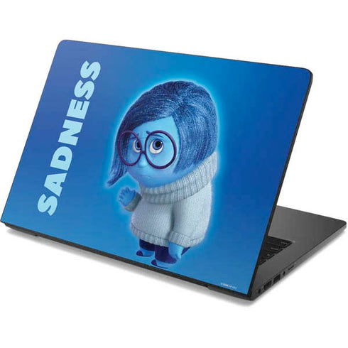Disney Inside Out Sadness Portrait Dell Chromebook Skin