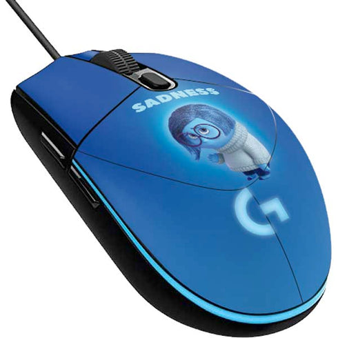 Disney Inside Out Sadness Portrait G203 Prodigy RGB Wired Gaming Mouse Skin