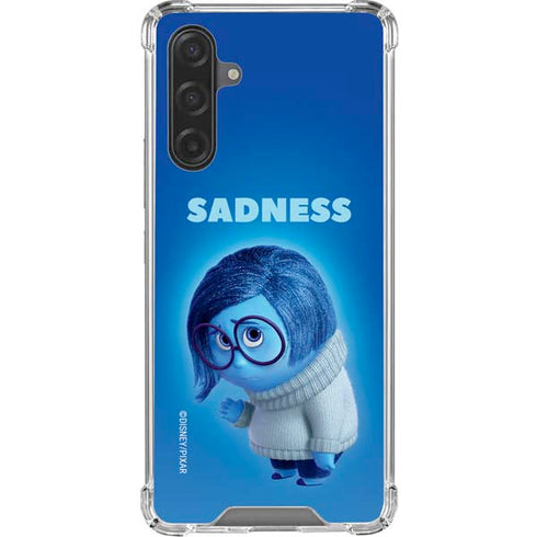 Disney Inside Out Sadness Portrait Galaxy A17 Clear Case