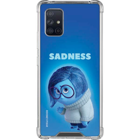 Disney Inside Out Sadness Portrait Galaxy A71 5G Clear Case
