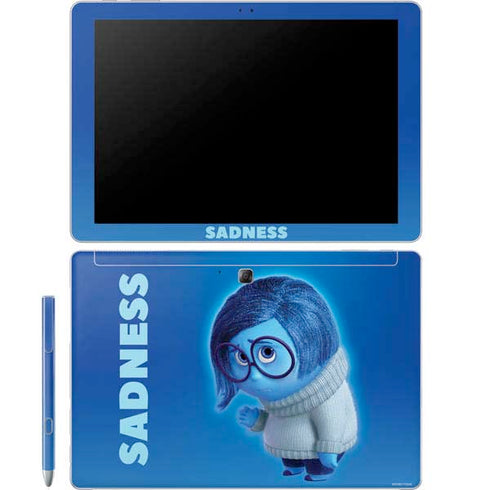 Disney Inside Out Sadness Portrait Galaxy Book 12in Skin