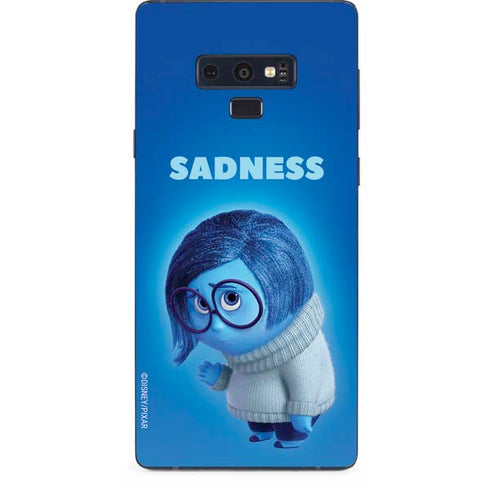 Disney Inside Out Sadness Portrait Galaxy Note 9 Skin