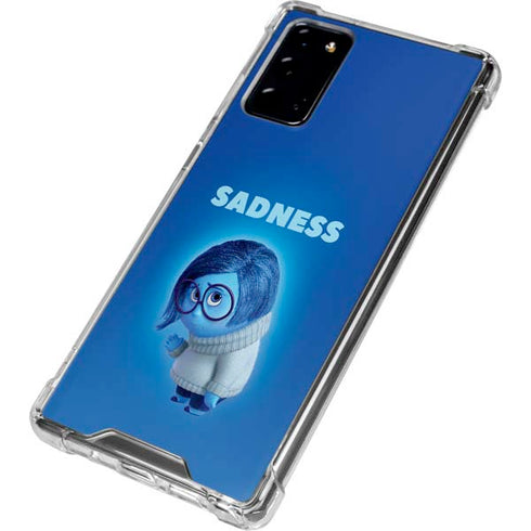 Disney Inside Out Sadness Portrait Galaxy Note20 5G Clear Case