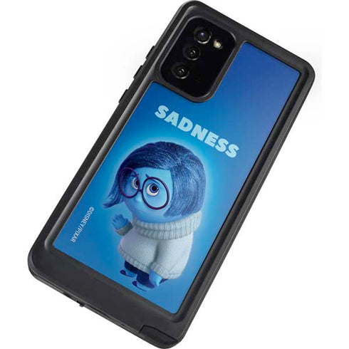 Disney Inside Out Sadness Portrait Galaxy Note20 5G Waterproof Case