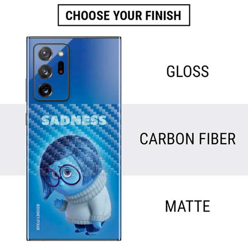 Disney Inside Out Sadness Portrait Galaxy Note20 Ultra 5G Skin