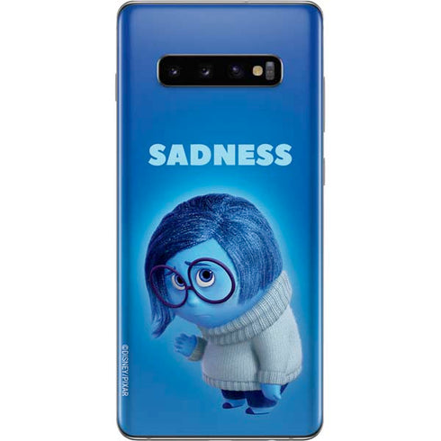 Disney Inside Out Sadness Portrait Galaxy S10 Plus Skin