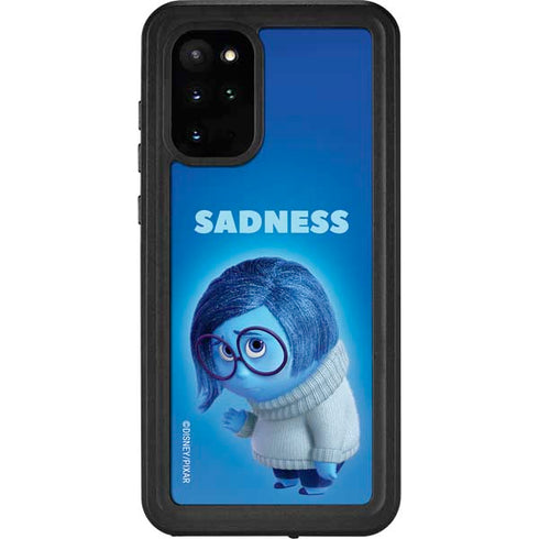 Disney Inside Out Sadness Portrait Galaxy S20 Plus Waterproof Case