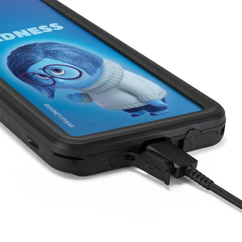 Disney Inside Out Sadness Portrait Galaxy S20 Plus Waterproof Case