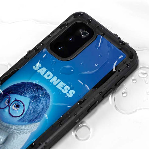 Disney Inside Out Sadness Portrait Galaxy S20 Waterproof Case