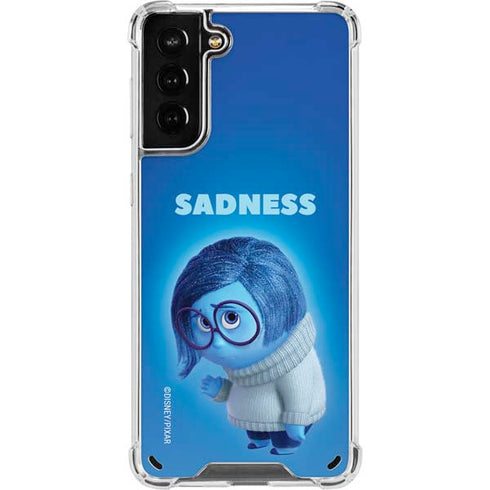 Disney Inside Out Sadness Portrait Galaxy S21 Plus 5G Clear Case
