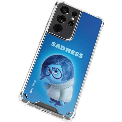 Disney Inside Out Sadness Portrait Galaxy S21 Ultra 5G Clear Case