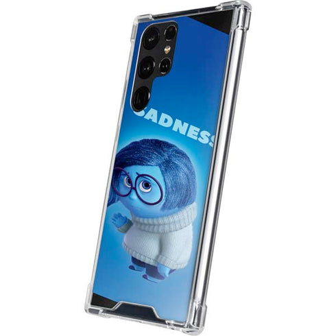 Disney Inside Out Sadness Portrait Galaxy S22 Ultra Clear Case