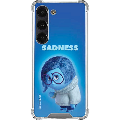 Disney Inside Out Sadness Portrait Galaxy S23 Clear Case