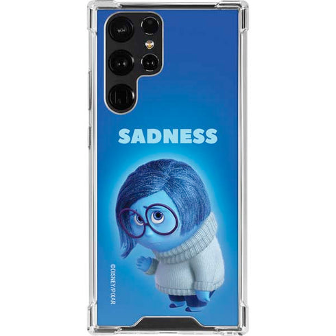 Disney Inside Out Sadness Portrait Galaxy S23 Ultra Clear Case