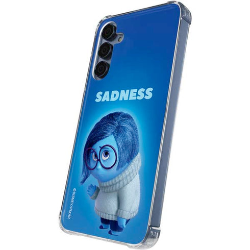 Disney Inside Out Sadness Portrait Galaxy S24 Clear Case
