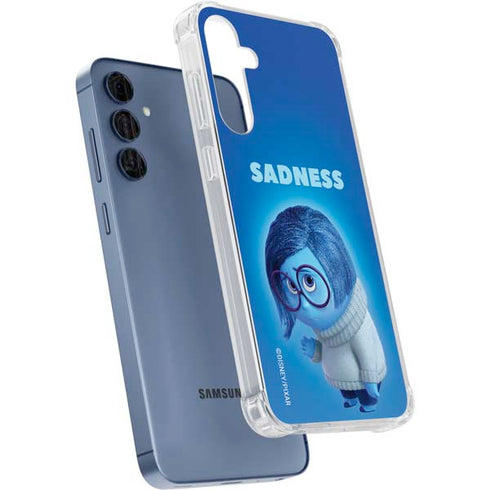 Disney Inside Out Sadness Portrait Galaxy S24 Clear Case