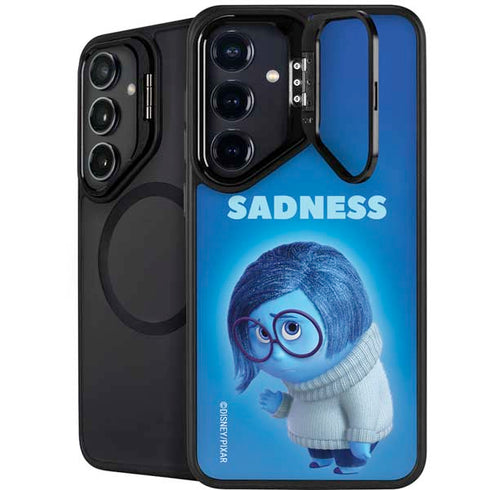 Disney Inside Out Sadness Portrait Galaxy S25 Plus Kickstand Case