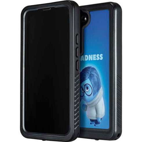 Disney Inside Out Sadness Portrait Galaxy S24 Plus Waterproof Case