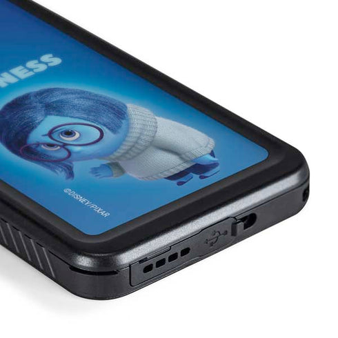 Disney Inside Out Sadness Portrait Galaxy S24 Plus Waterproof Case